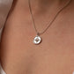Compass Coin Necklace