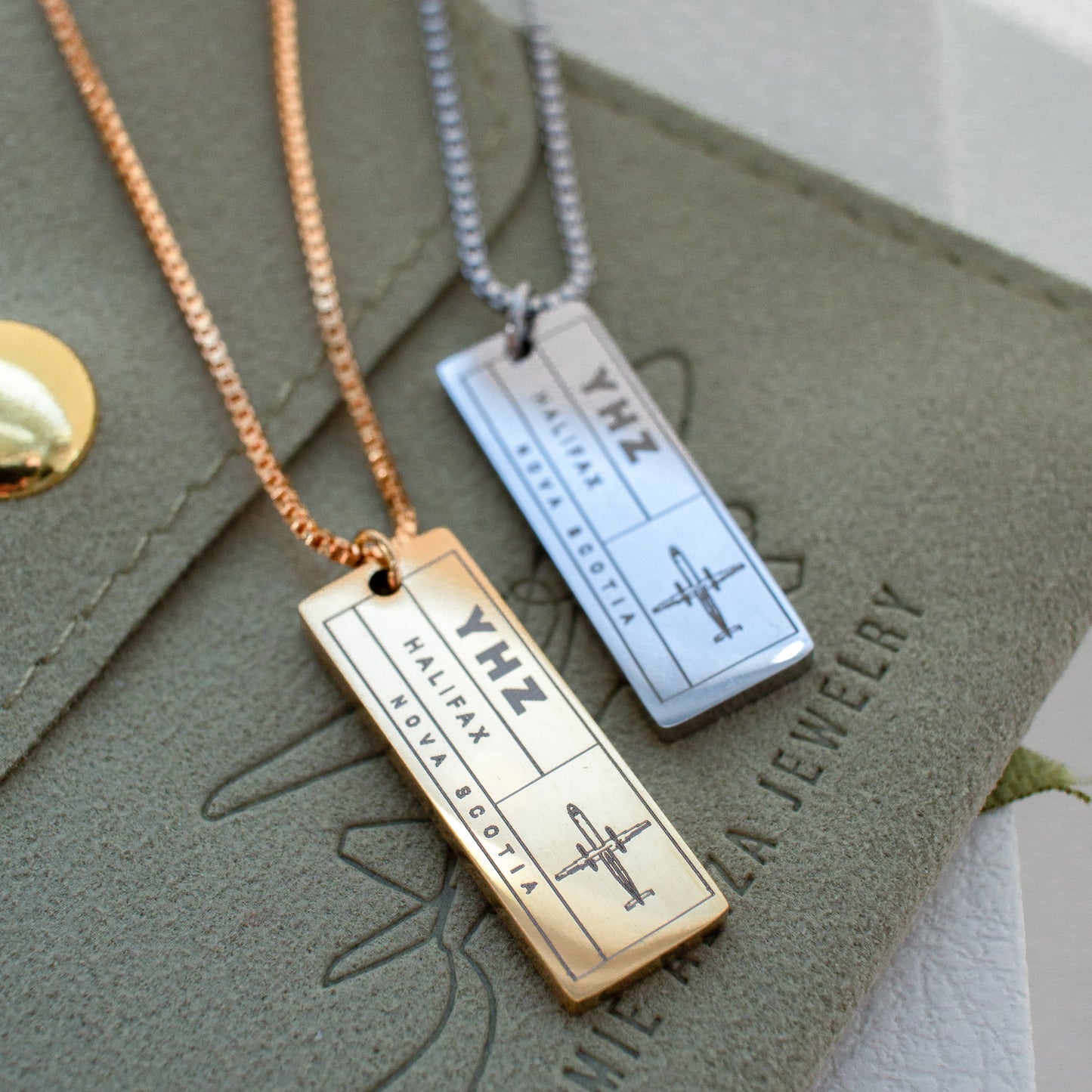 The Airport Tag Necklace