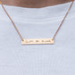 The Script Necklace